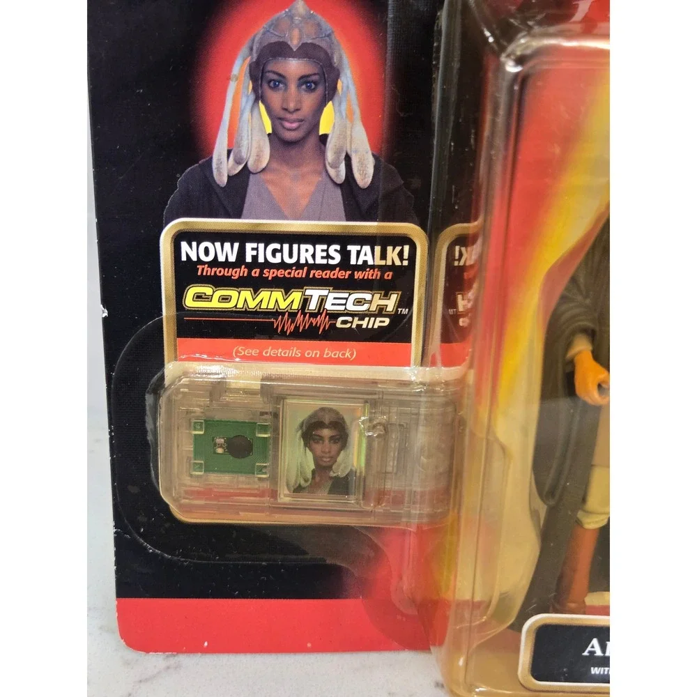 Star Wars Episode I Adi Gallia Action Figure with Lightsaber CommTech Chip 1999